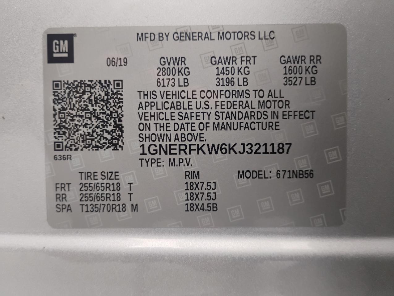 Chevrolet Traverse LS FWD 2019