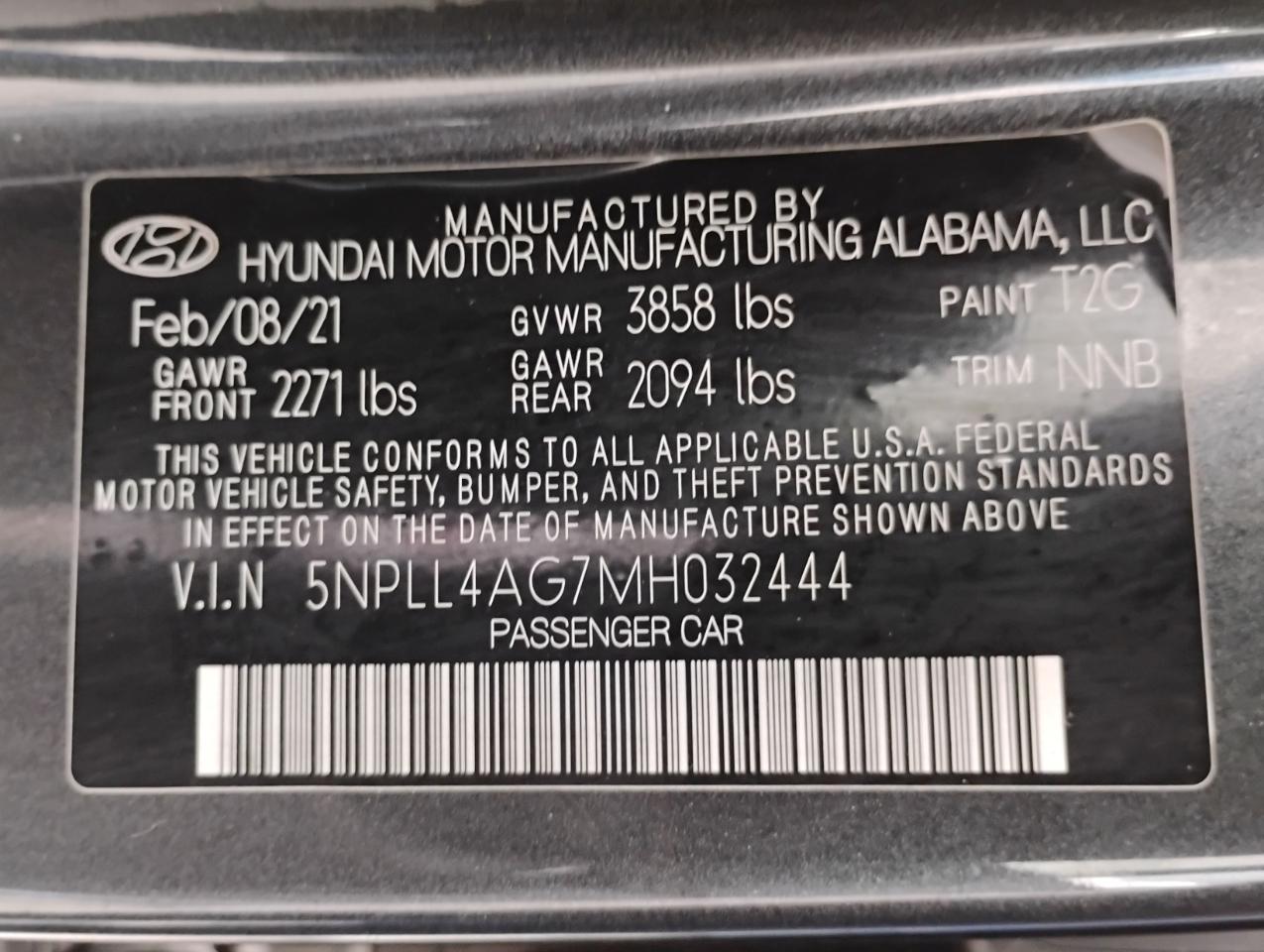 Hyundai Elantra SE 2021