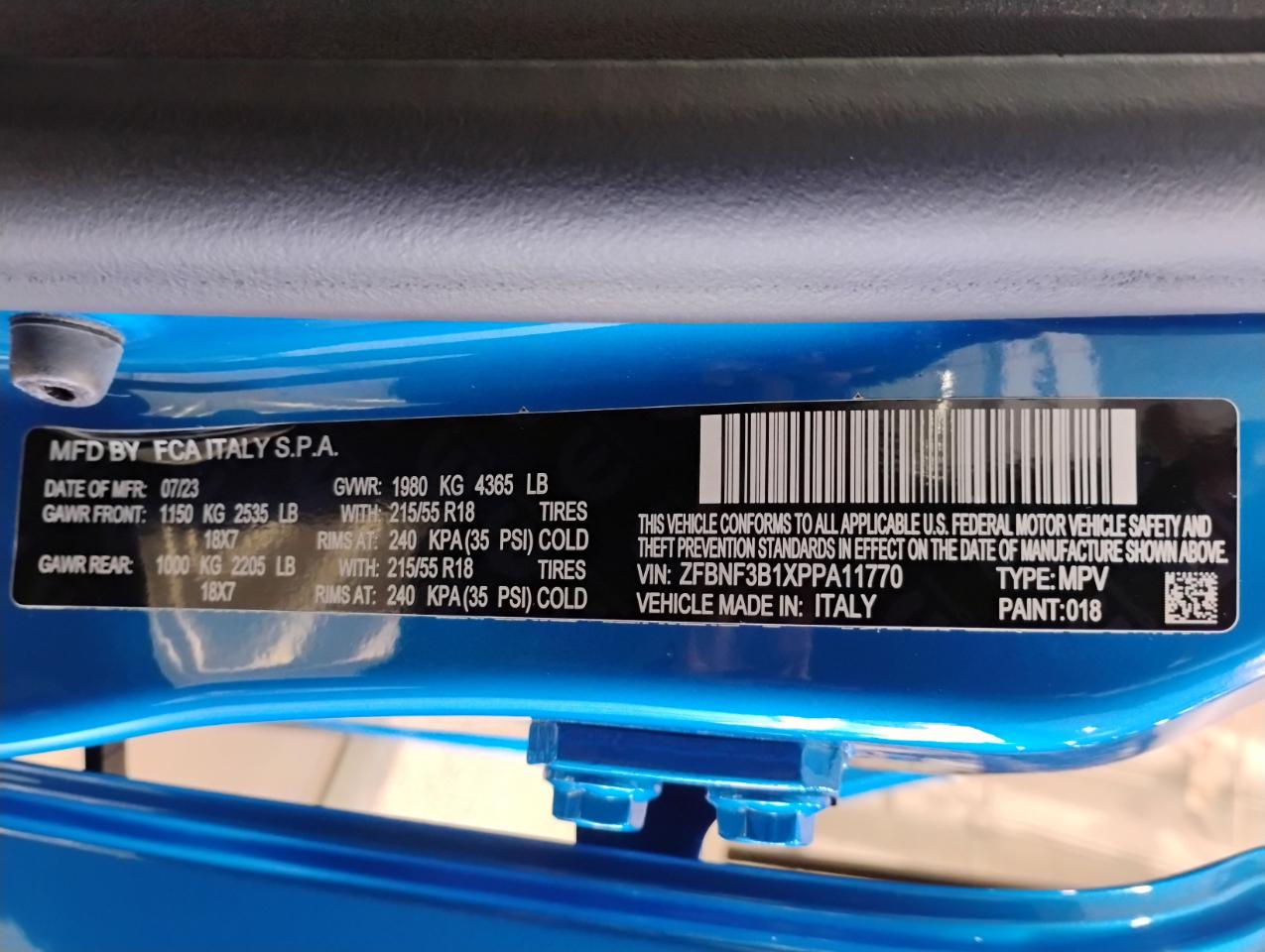 Fiat 500x Trekking 2023