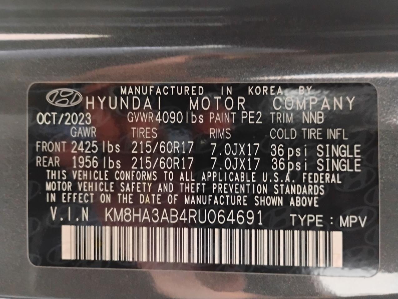 Hyundai Kona SE 2024