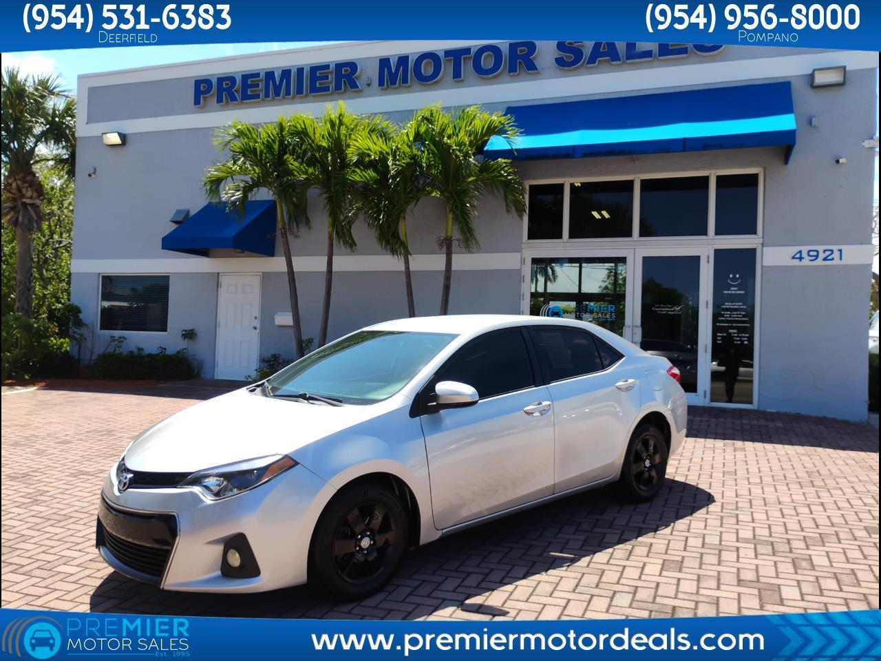 2016 Toyota Corolla S Premium CVT