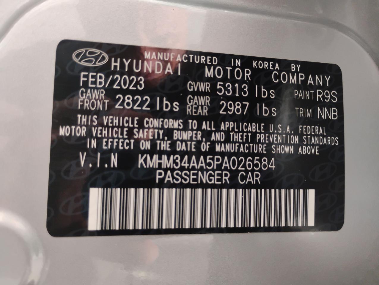 Hyundai Ioniq 6 SEL 2023