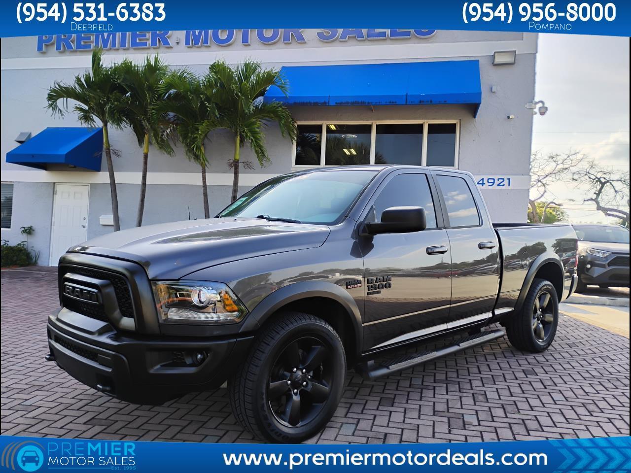 2019 RAM 1500 Classic Tradesman Quad Cab 2WD
