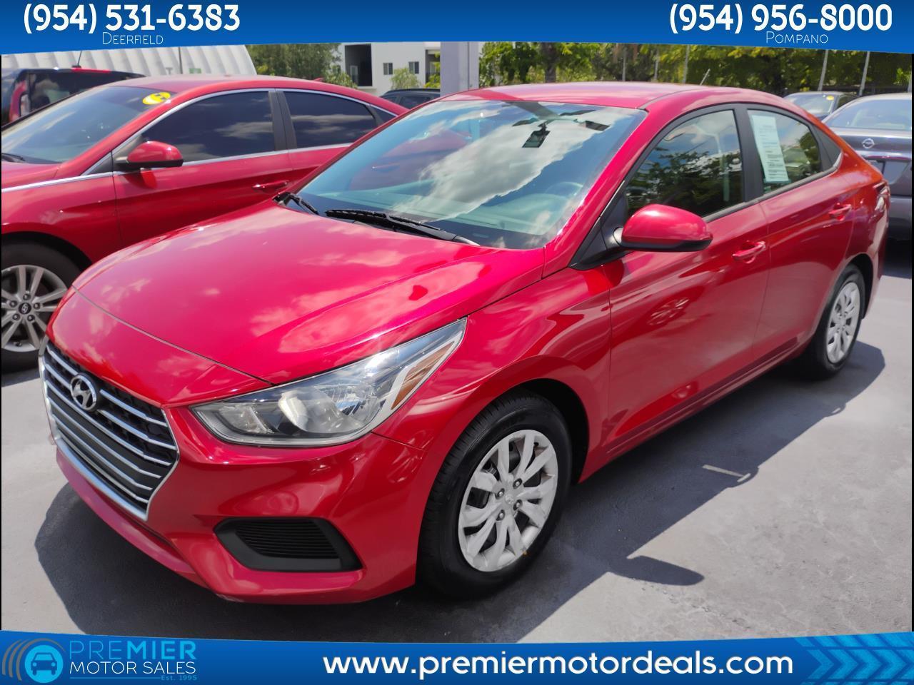 2021 Hyundai Accent SE 4-Door 6A