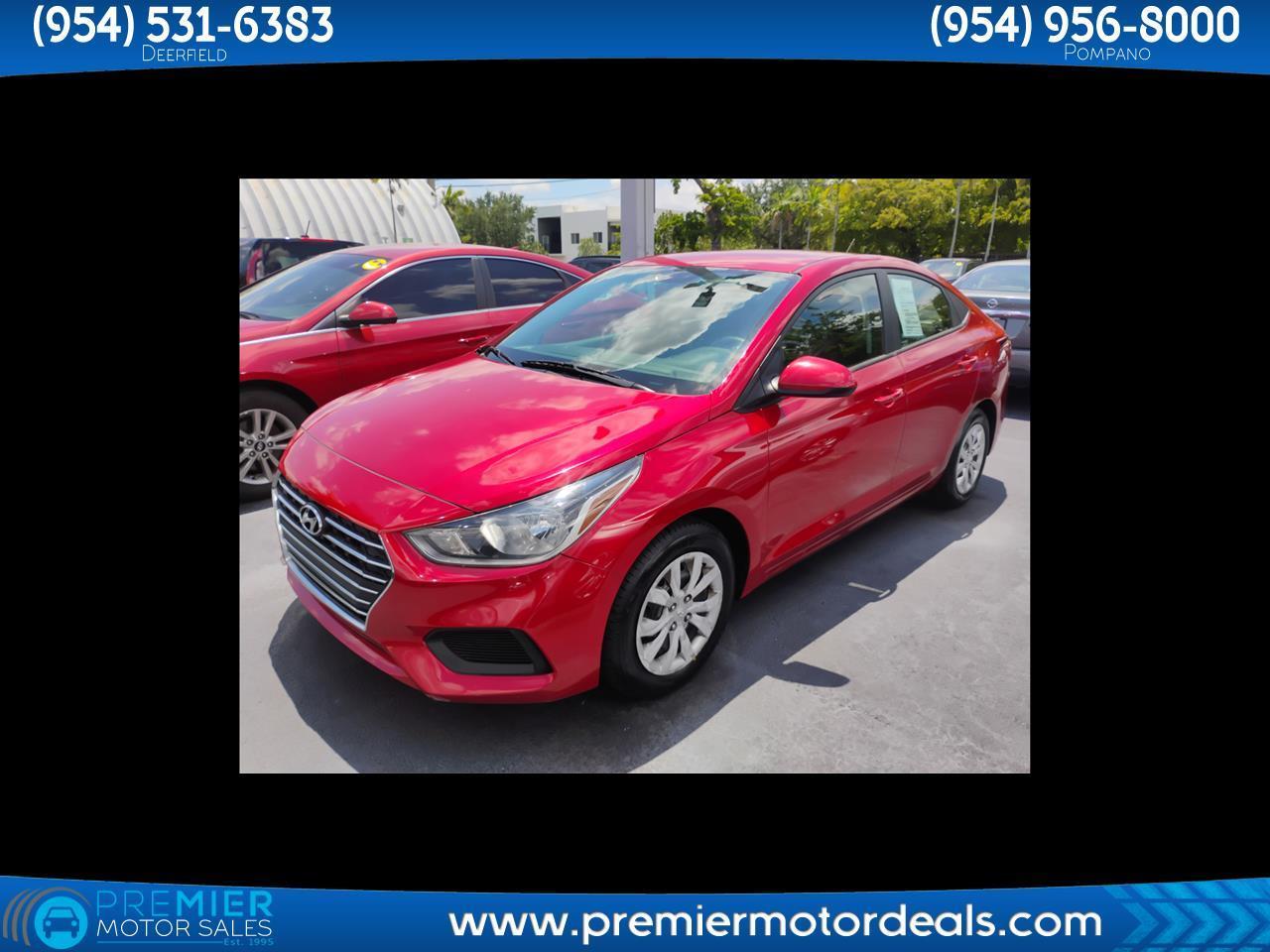 2021 Hyundai Accent SE 4-Door 6A