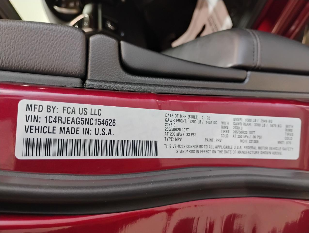 Jeep Grand Cherokee WK Laredo E 2022