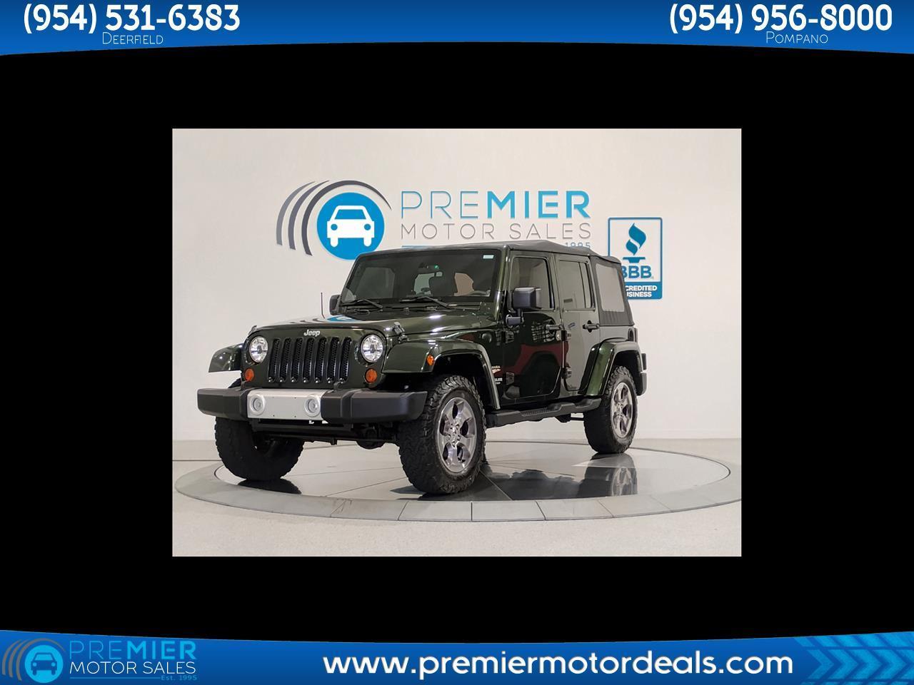 2010 Jeep Wrangler Unlimited Sahara 4WD
