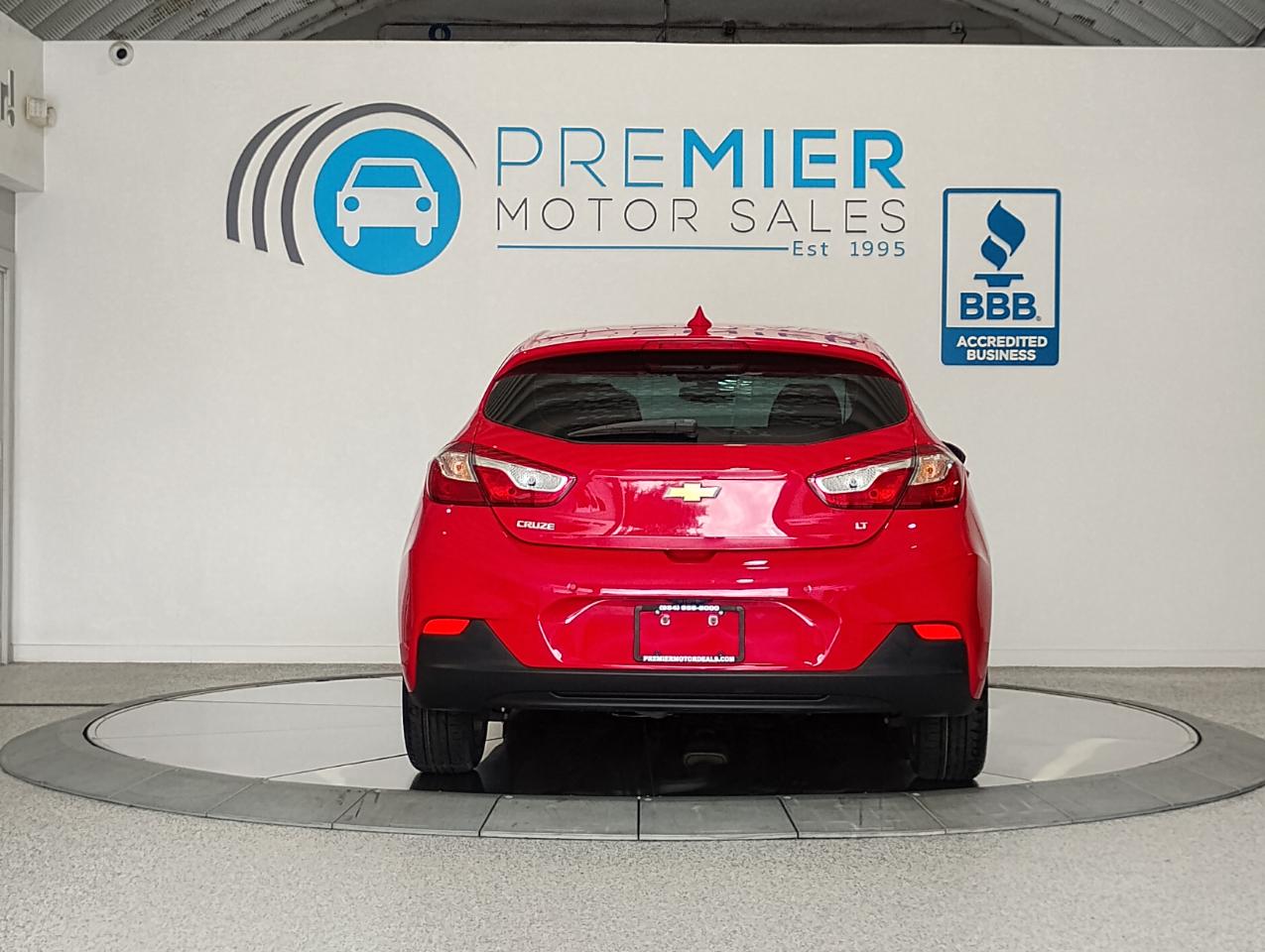Chevrolet Cruze LT Auto Hatchback 2017