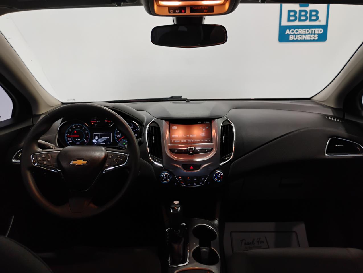 Chevrolet Cruze LT Auto Hatchback 2017