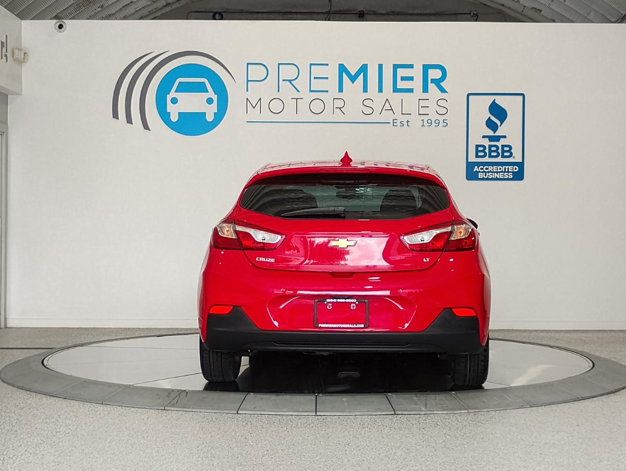 Chevrolet Cruze LT Auto Hatchback 2017