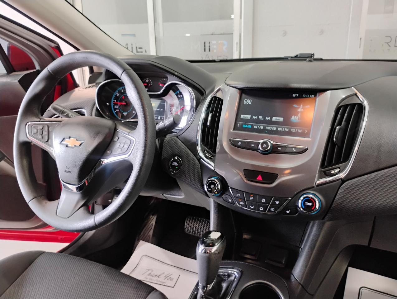 Chevrolet Cruze LT Auto Hatchback 2017
