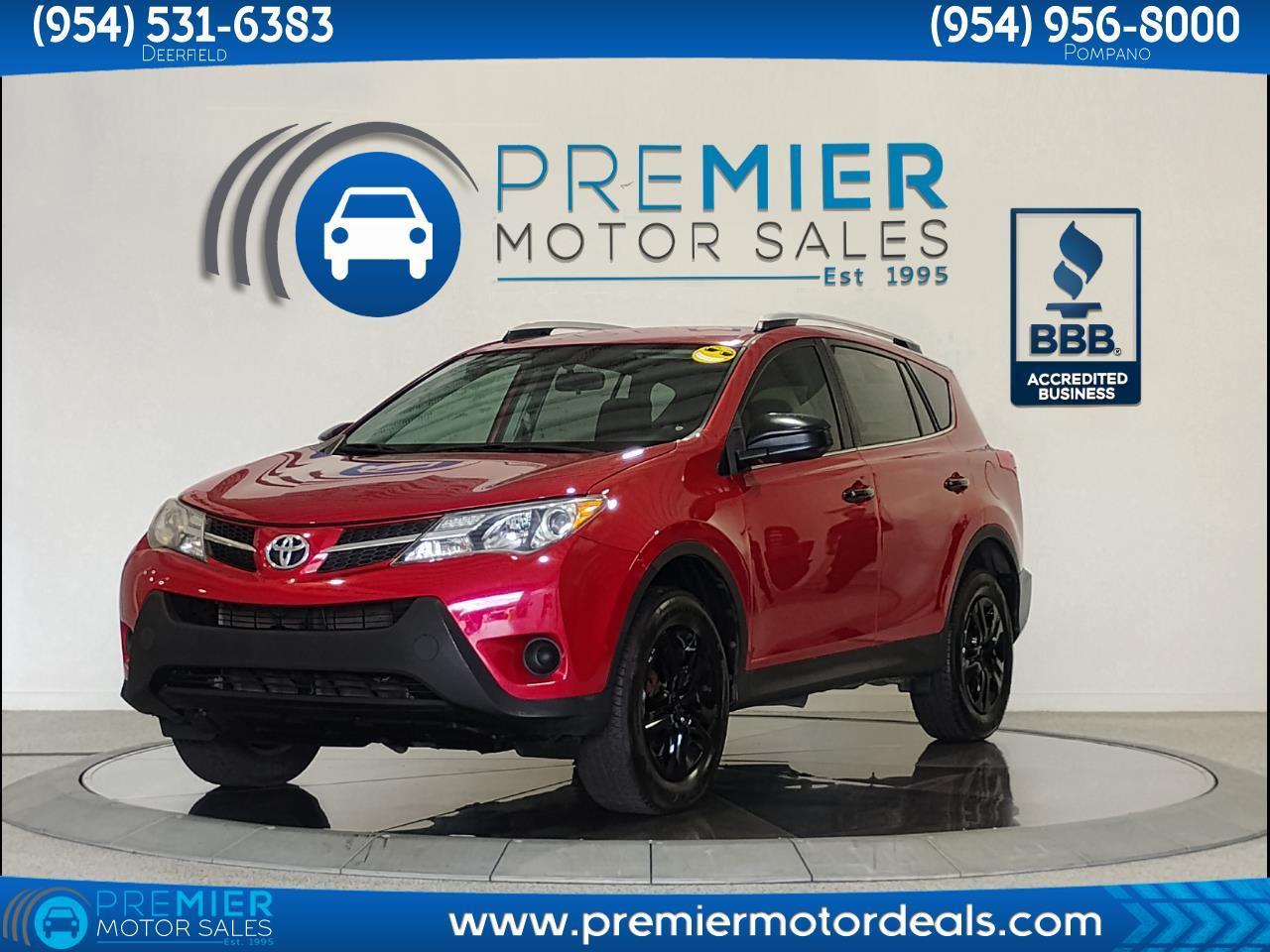Toyota RAV4 LE FWD 2015