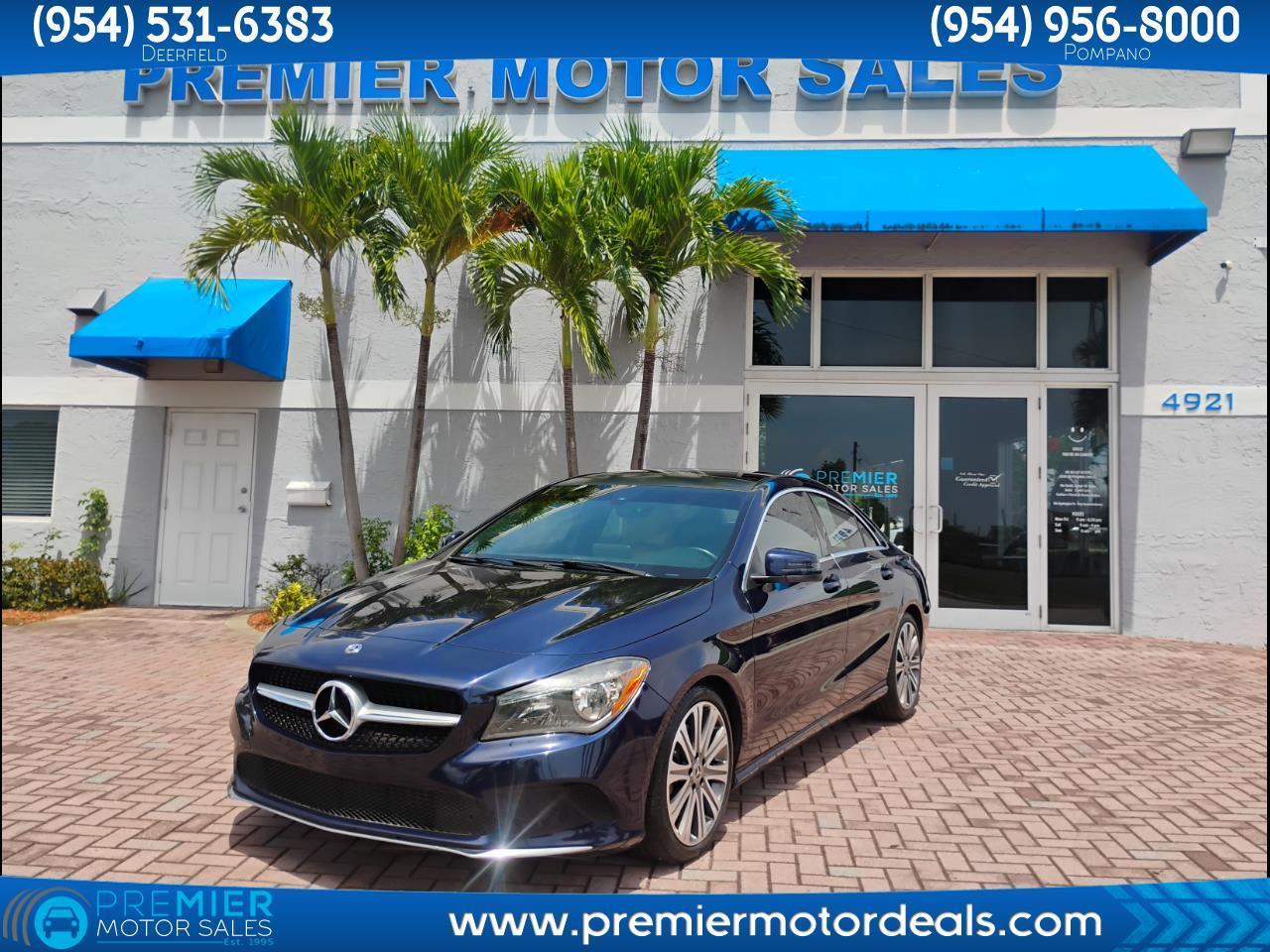 2018 Mercedes-Benz CLA-Class CLA250