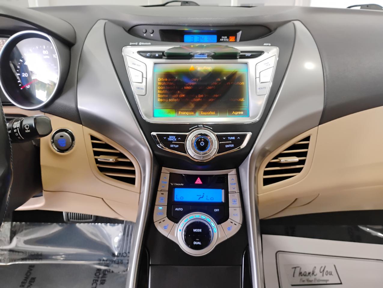 Hyundai Elantra Limited 2013