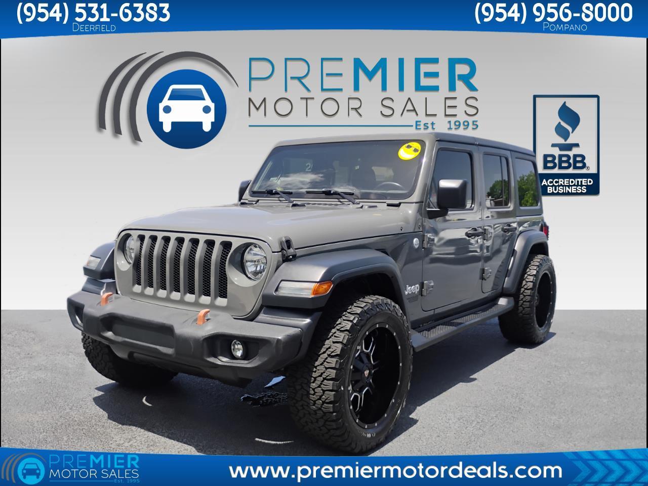 2020 Jeep Wrangler Unlimited Sport S