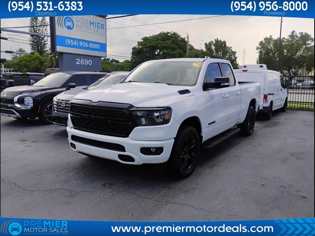 2022 RAM 1500 Big Horn Quad Cab 4WD