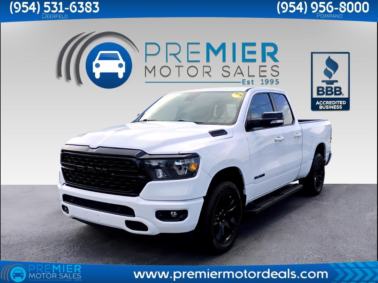 2022 RAM 1500 Big Horn Quad Cab 4WD