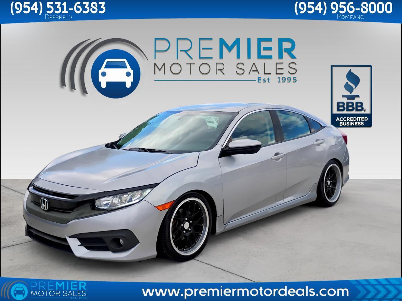 Honda Civic LX Sedan CVT 2017