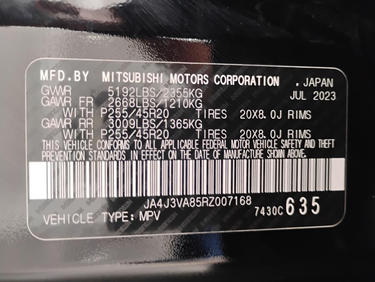 Mitsubishi Outlander SE 2WD 2024