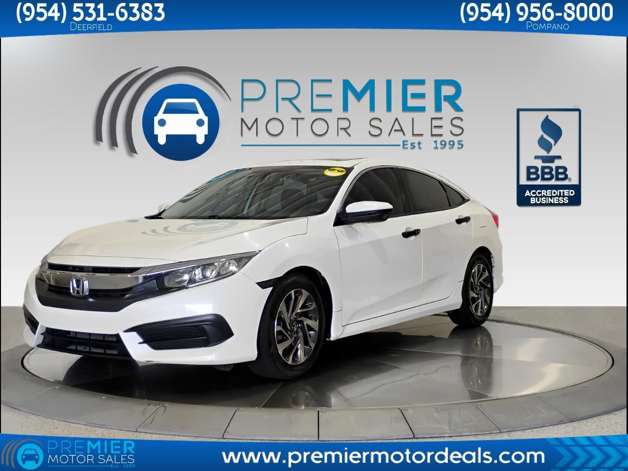 2017 Honda Civic EX Sedan CVT