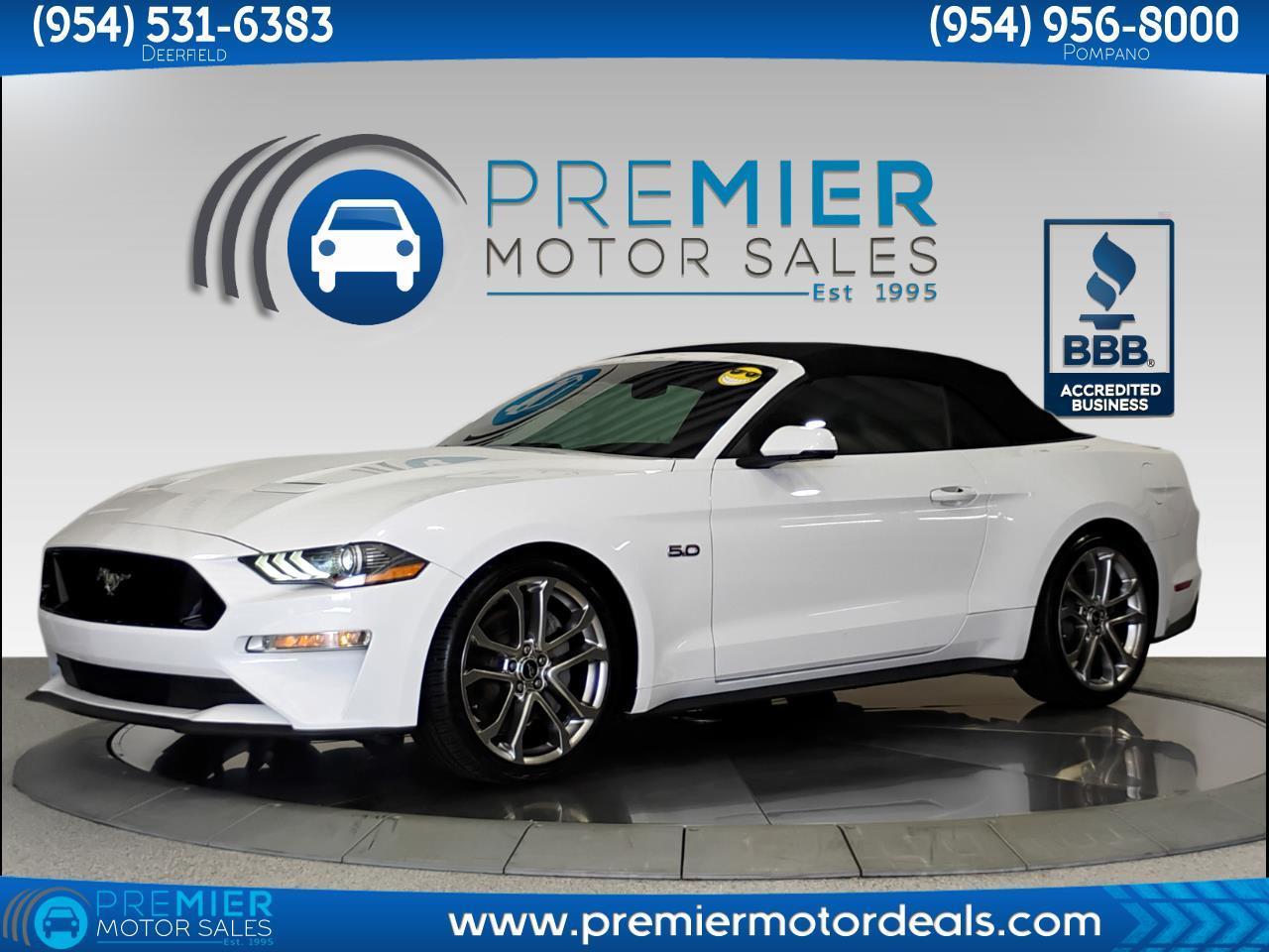 2019 Ford Mustang GT convertible
