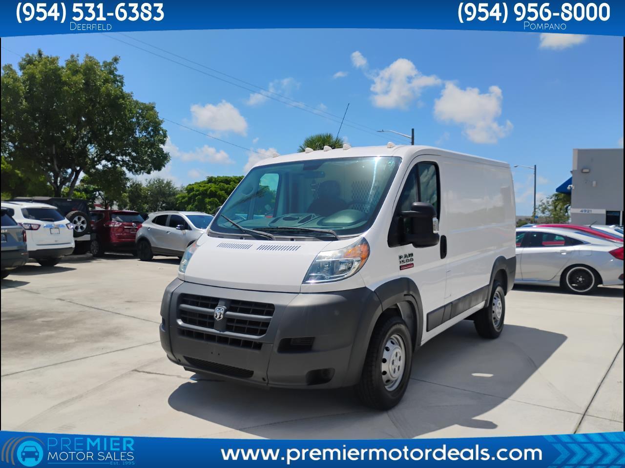 RAM Promaster 1500 Low Roof Tradesman 118-in. WB 2017