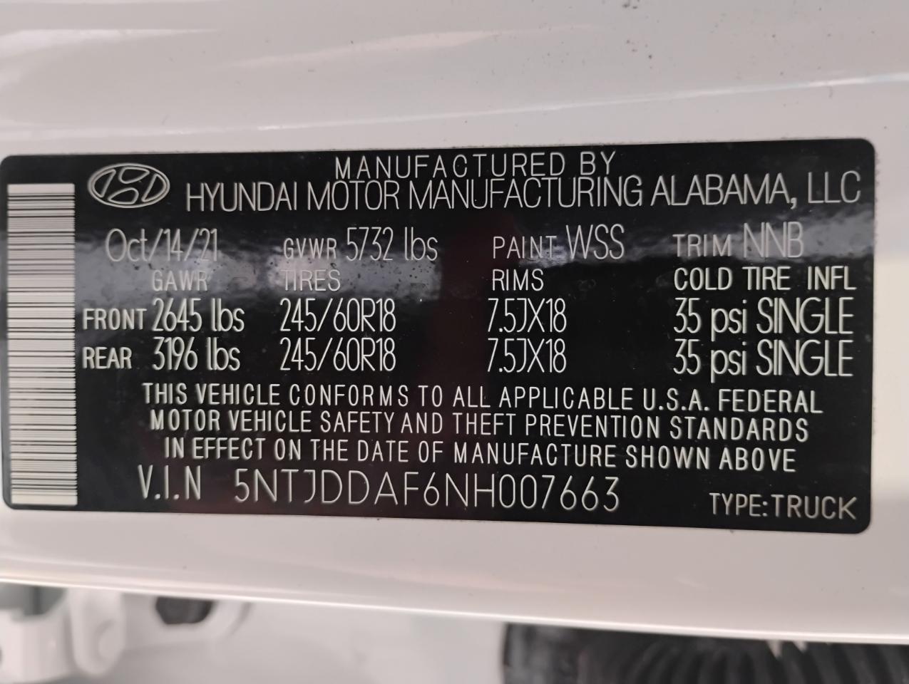Hyundai Santa Cruz SEL Premium AWD 2022