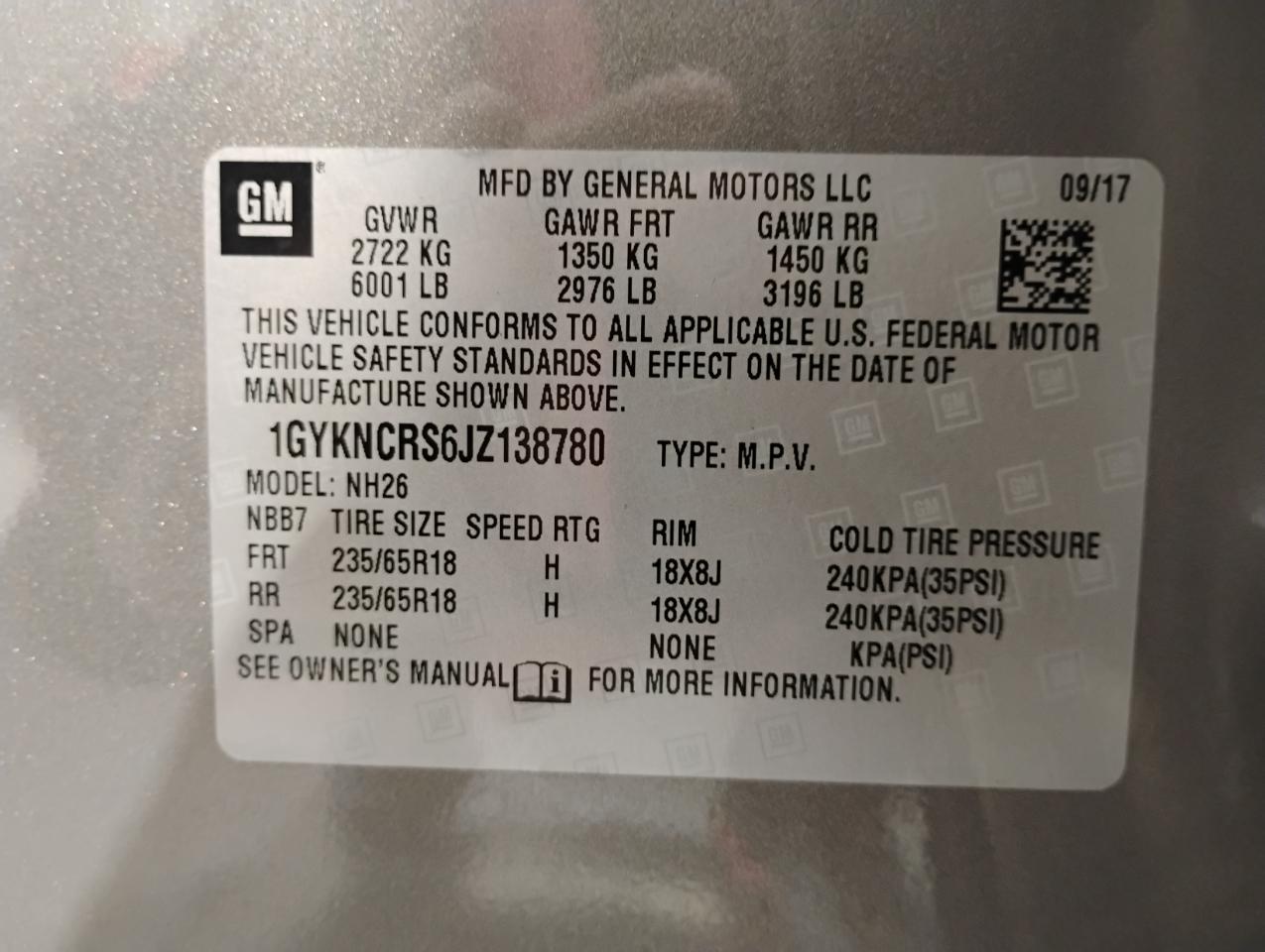 Cadillac XT5 Luxury 2018