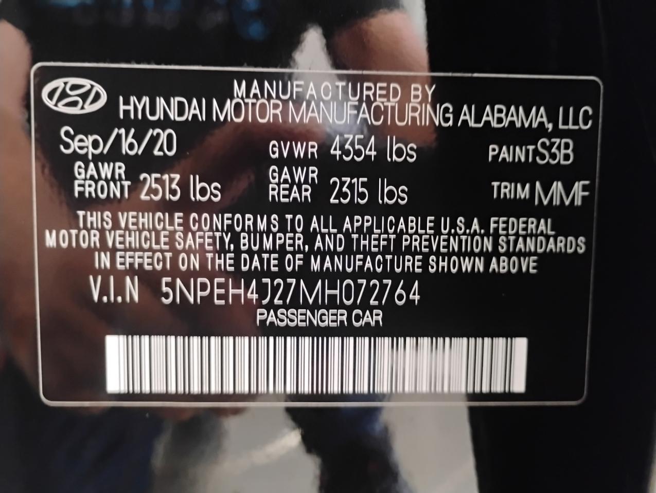 Hyundai Sonata Limited 2021