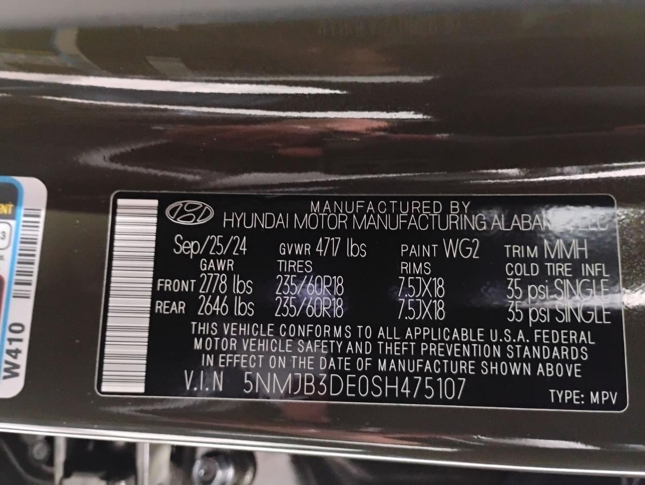 Hyundai Tucson SEL 2025