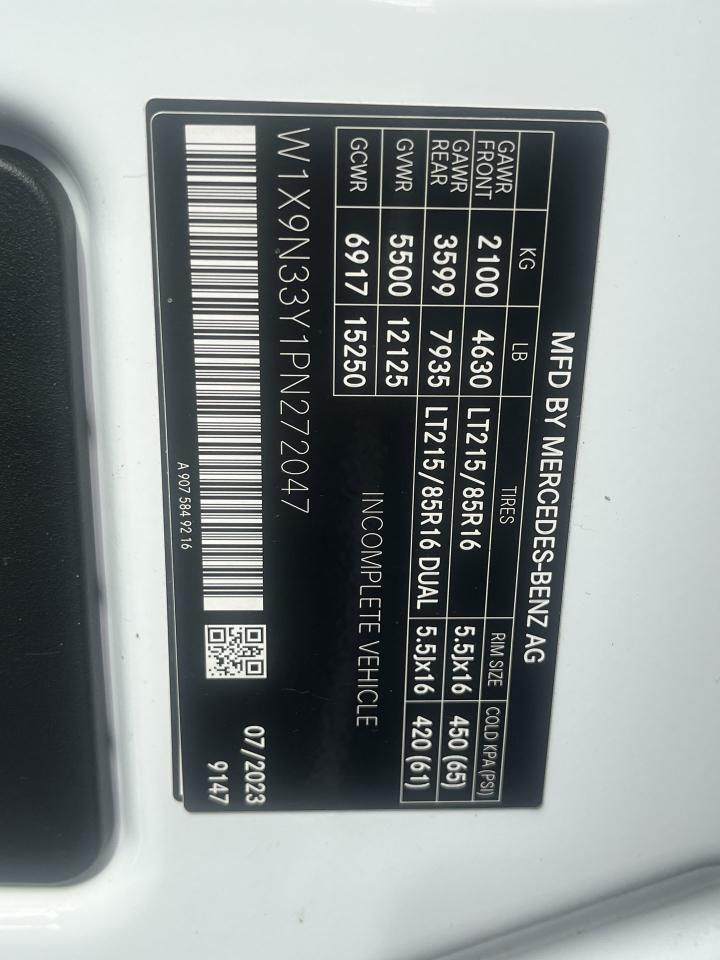 Mercedes-Benz Sprinter  2023