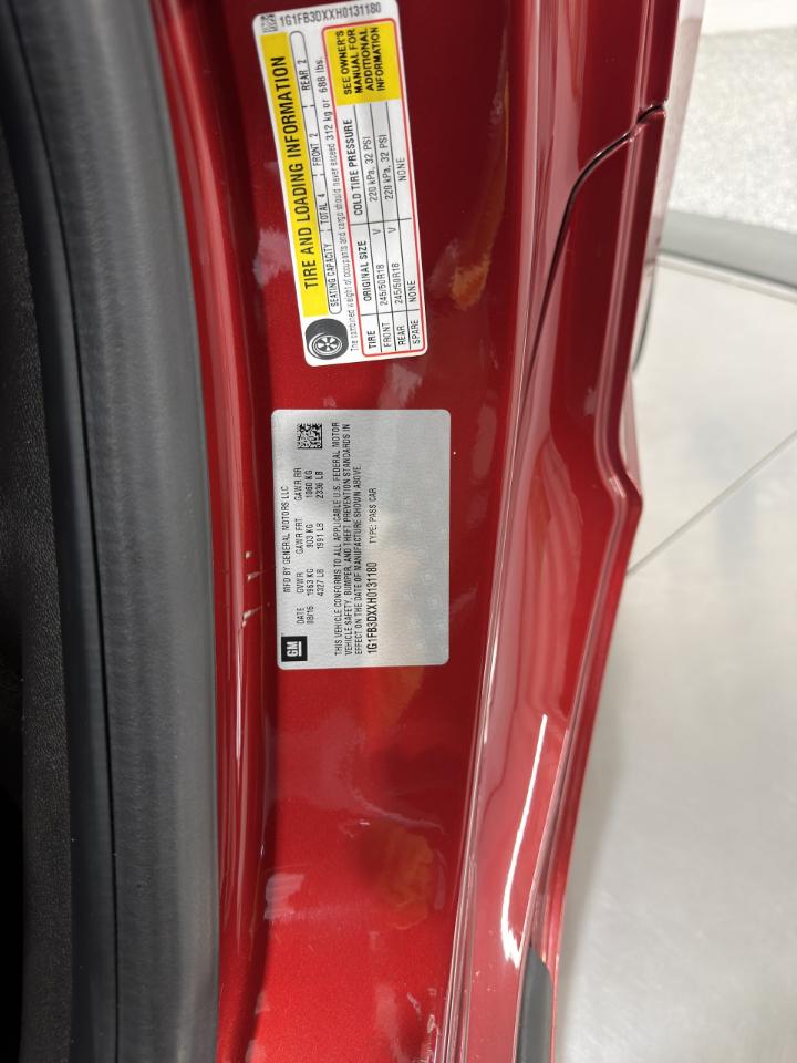 Chevrolet Camaro 1LT Convertible 2017