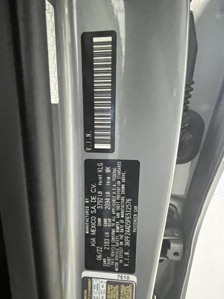 Kia Forte LXS 2023