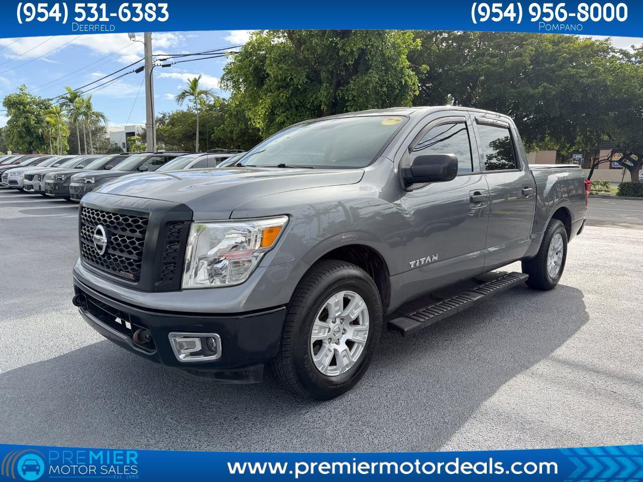 2017 Nissan Titan S Crew Cab 2WD