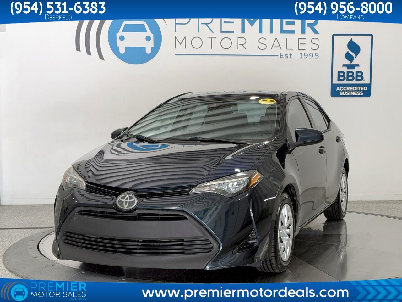 Toyota Corolla L CVT 2018
