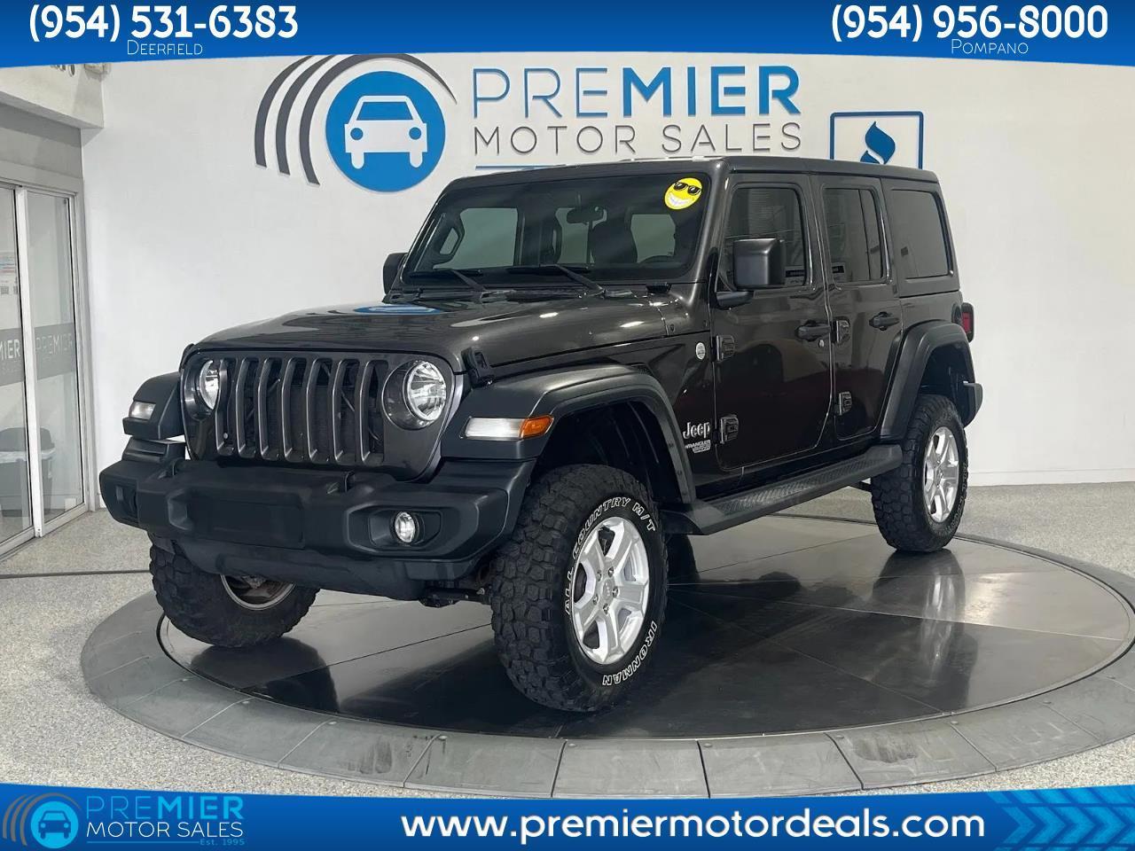 2018 Jeep Wrangler Unlimited Sport