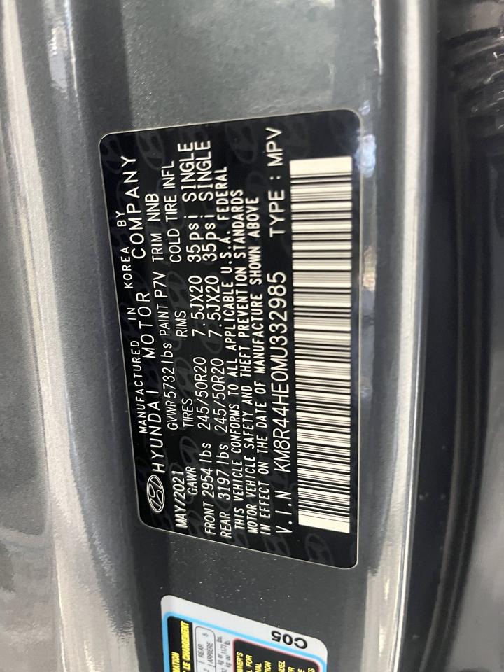 Hyundai Palisade SEL 2021