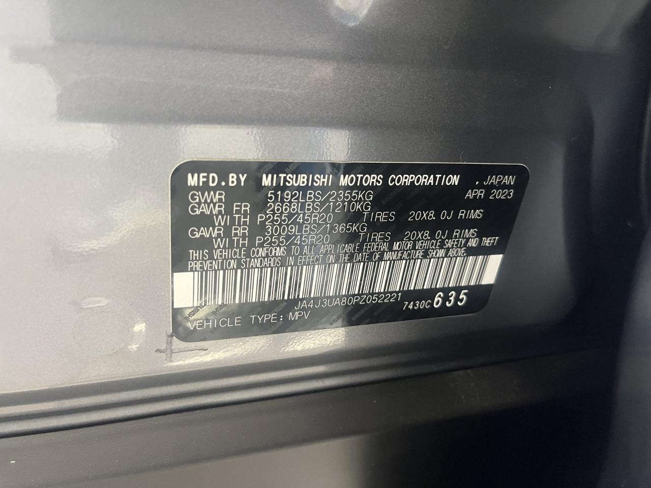 Mitsubishi Outlander SE 2WD 2023