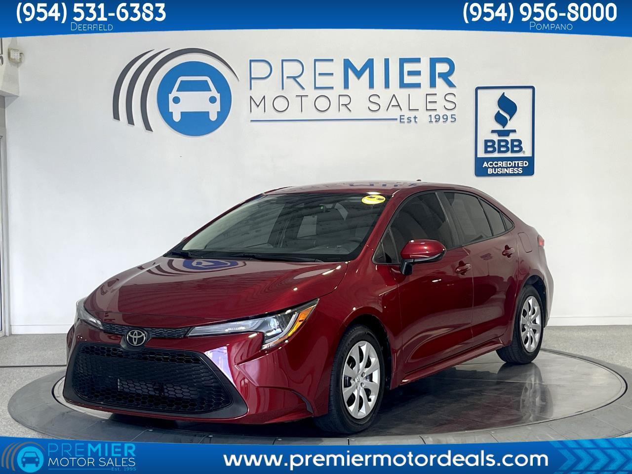Toyota Corolla LE 2022