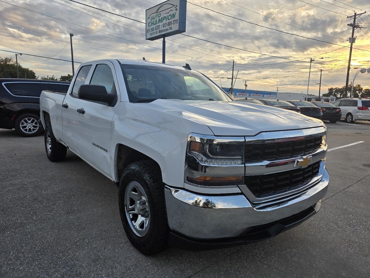 2018 Chevrolet Silverado 1500 Work Truck Double Cab 2WD