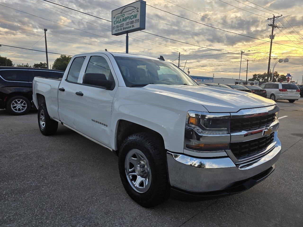 Chevrolet Silverado 1500 Work Truck Double Cab 2WD 2018