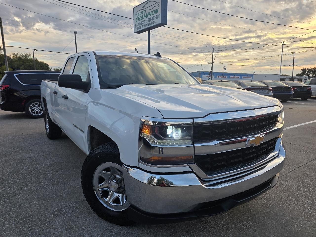 Chevrolet Silverado 1500 Work Truck Double Cab 2WD 2018