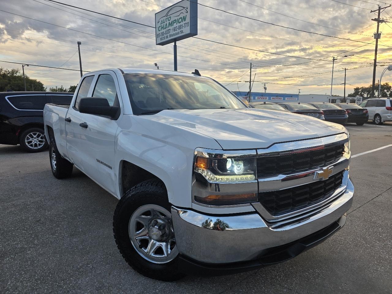 Chevrolet Silverado 1500 Work Truck Double Cab 2WD 2018