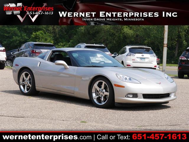 Machine Silver Metallic 2007 Chevrolet Corvette 3LT Coupe Coupe Automatic