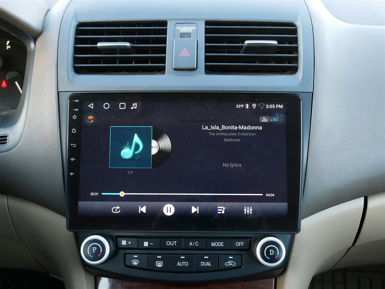 Honda Accord EX V-6 Sedan AT w/ XM Radio 2006