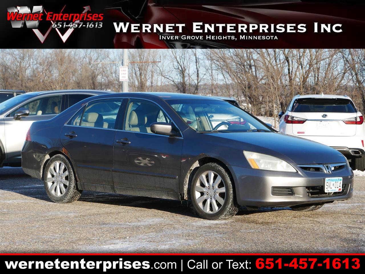 2006 Honda Accord EX V-6 Sedan AT w/ XM Radio