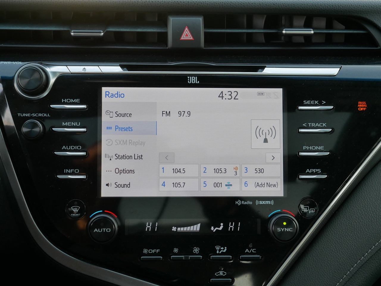 Toyota Camry XSE V6 2018