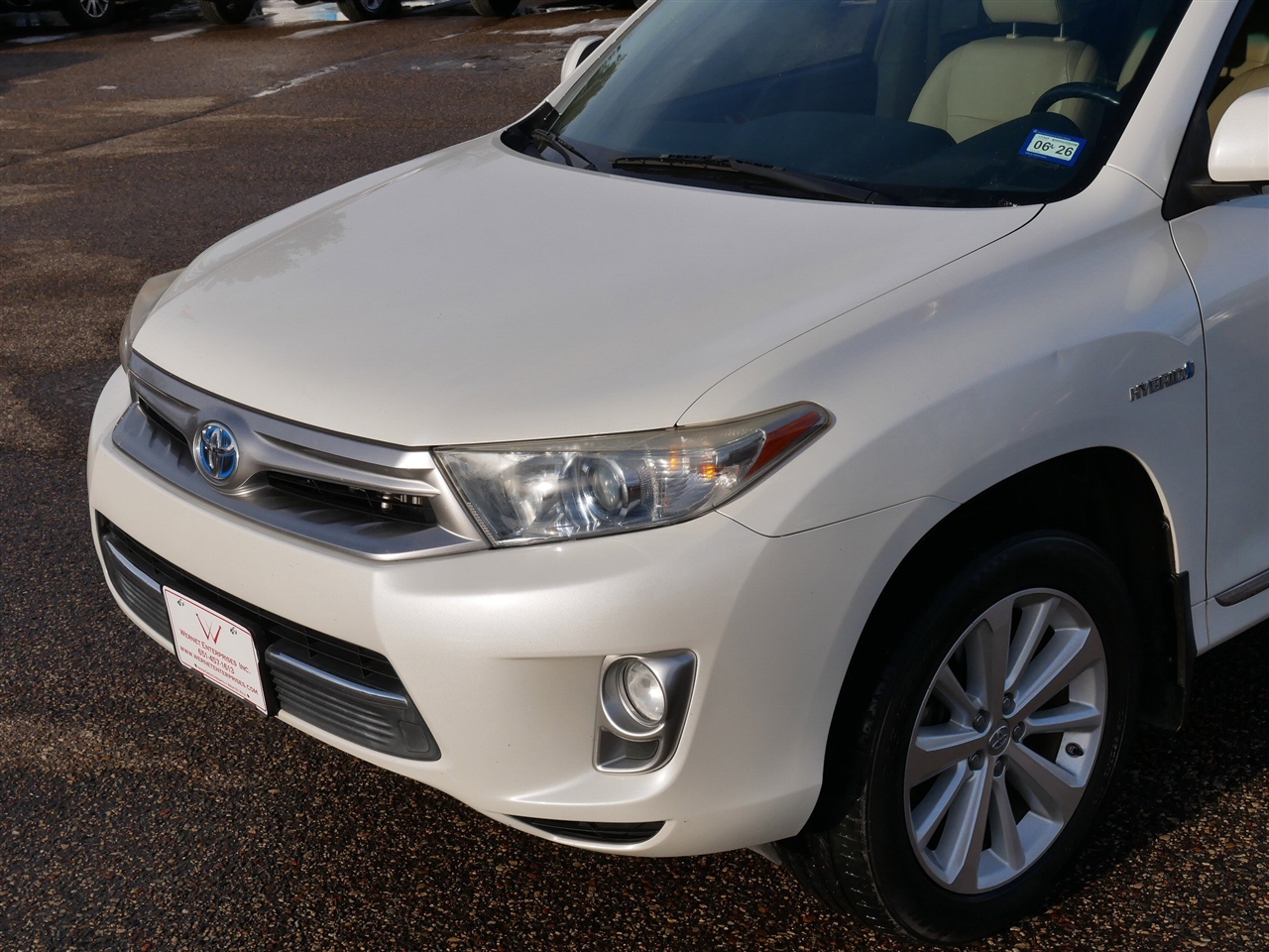 Toyota Highlander Hybrid Limited 4WD 2013