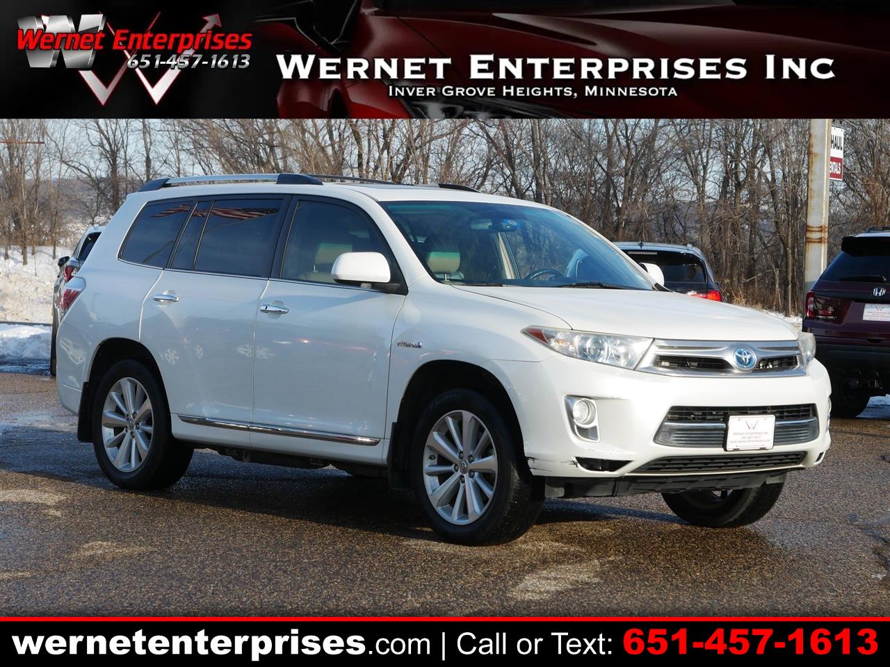 Toyota Highlander Hybrid Limited 4WD 2013