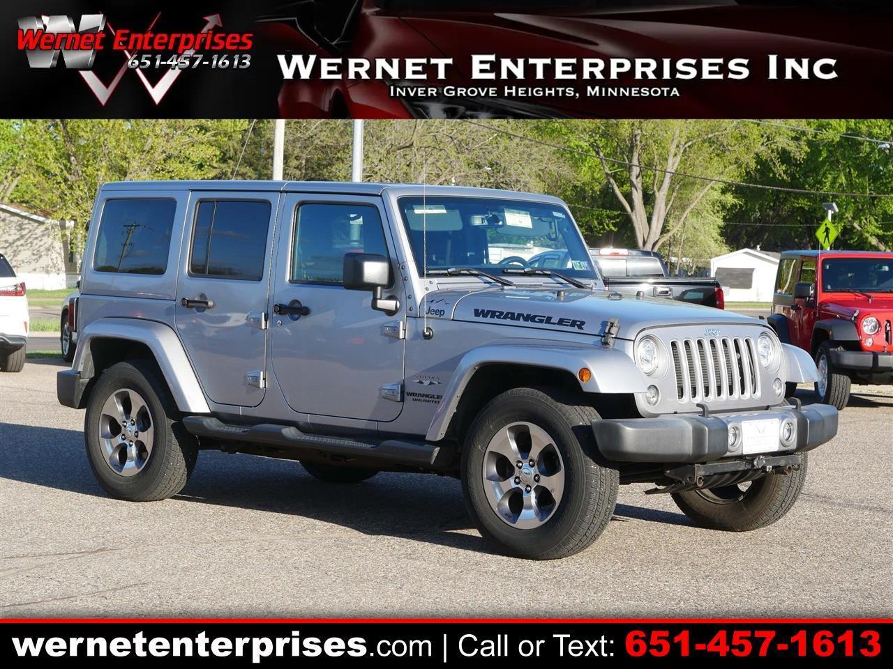 2017 Jeep Wrangler Unlimited Sahara 4WD